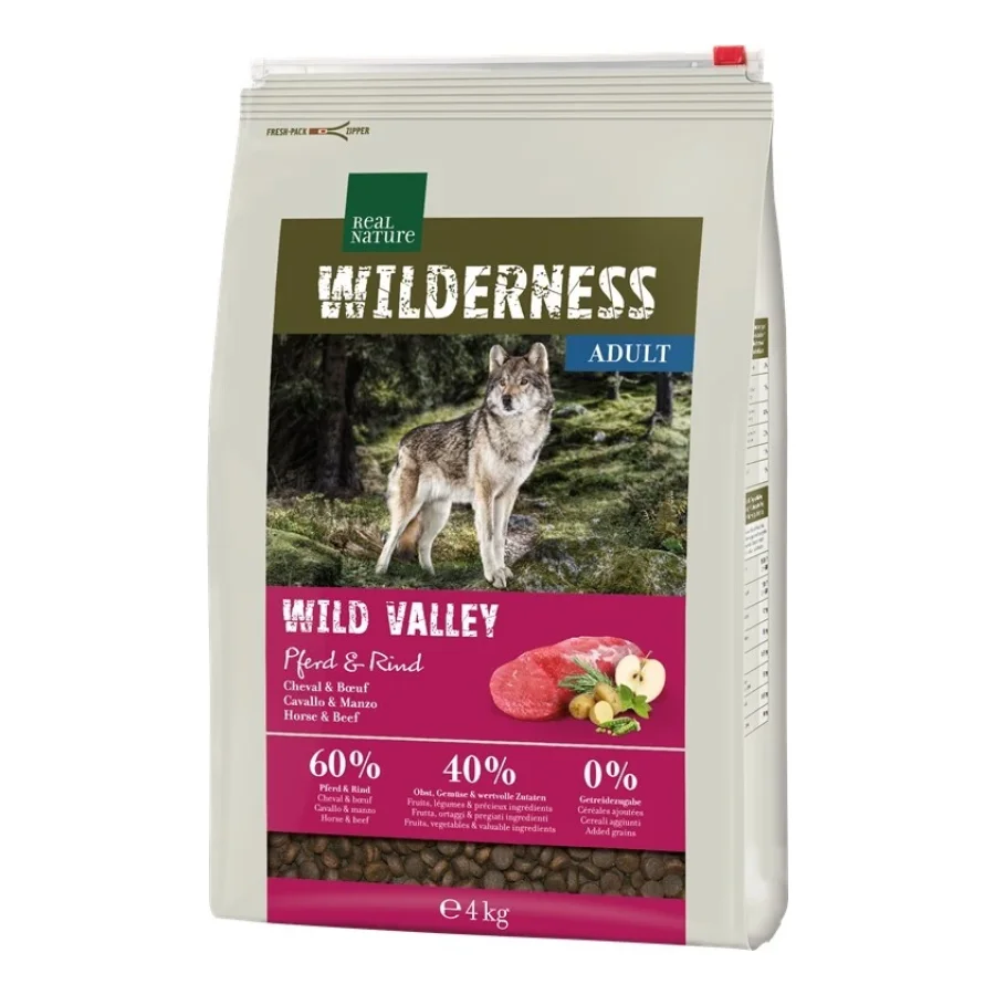 REAL NATURE WILDERNESS Wild Valley Cheval et bœuf 4 kg