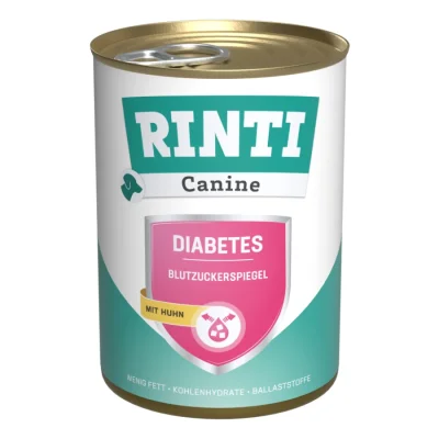 RINTI Canine Diabète Poulet 12 x 400 g