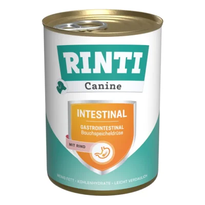 RINTI Canine Intestinal Adulte 12 x 400 g Bœuf