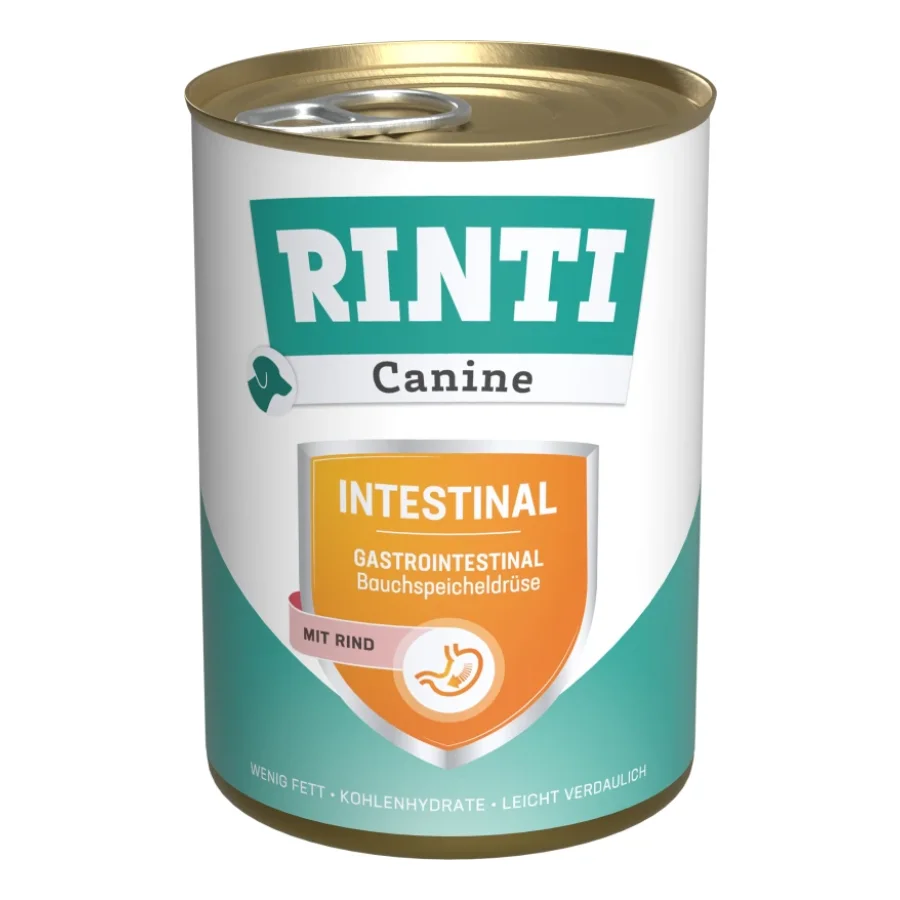 RINTI Canine Intestinal Adulte 12 x 400 g Bœuf