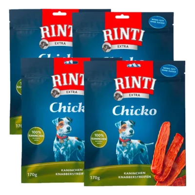 RINTI Chicko lot économique Lapins 4x170 g