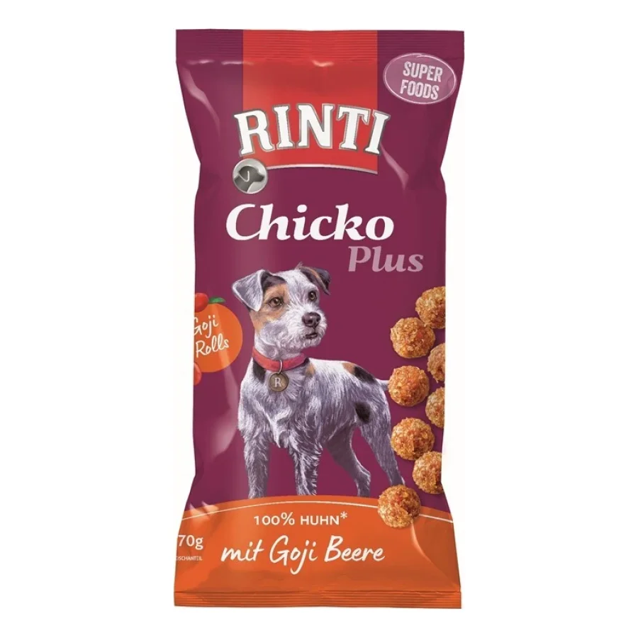 RINTI Chicko Plus Superfoods 8x70 g Baies de goji