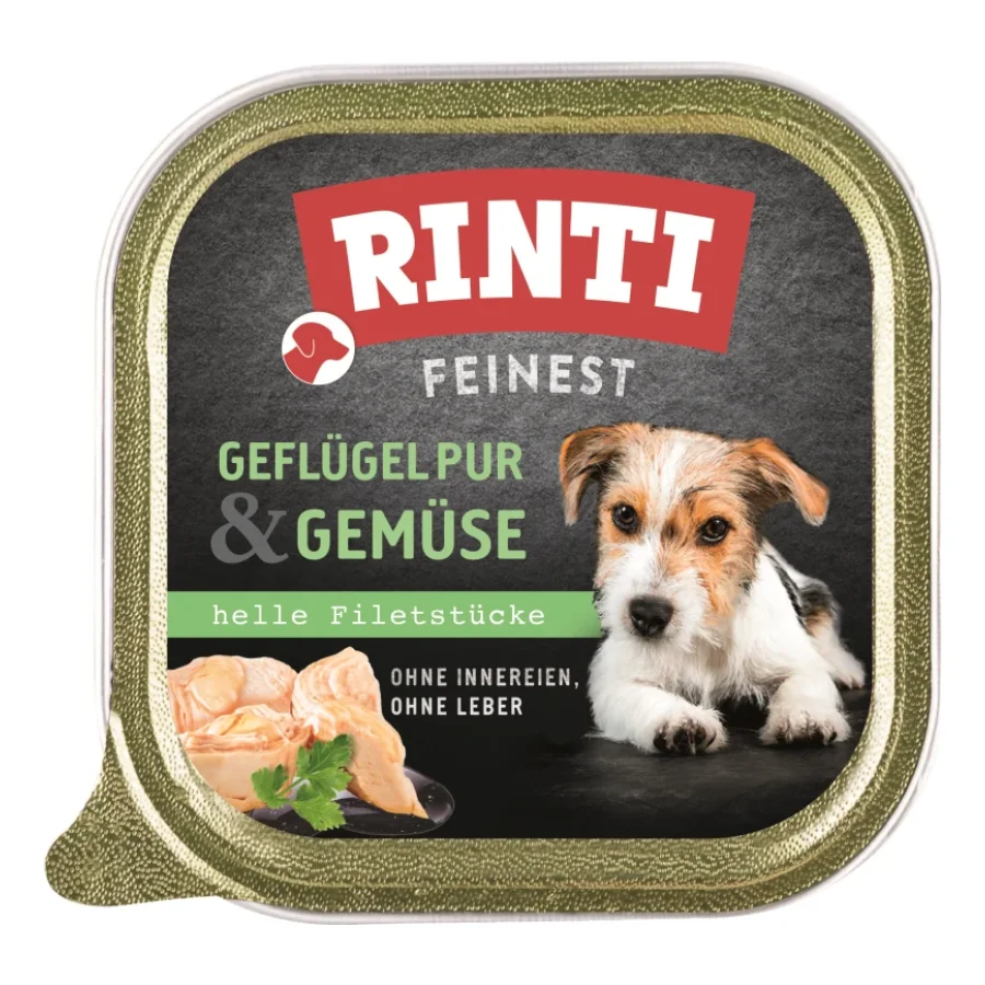 RINTI Feinest Adult Pur volaille et légumes 11x150 g