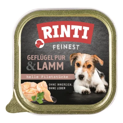 RINTI Feinest Adult Volaille Pur et agneau 11x150 g