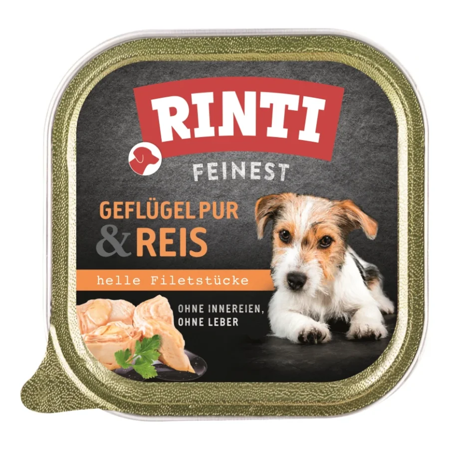 RINTI Feinest Adult Volaille pur & riz 22x150 g