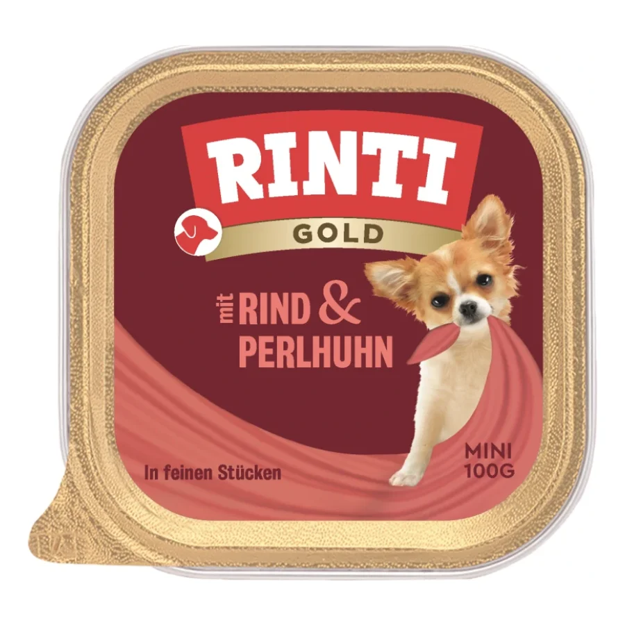 RINTI Gold Mini 16x100g Bœuf et pintade 16x100 g