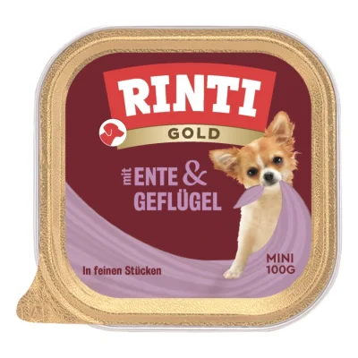 RINTI Gold Mini 16x100g Canard et volaille 16x100 g