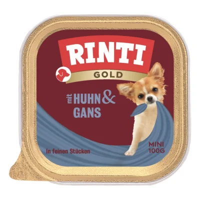 RINTI Gold Mini 16x100g Poulet et oie 16x100 g