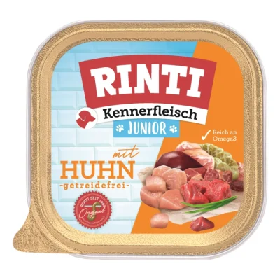 RINTI Kennerfleisch Junior 9 x 300 g Poulet