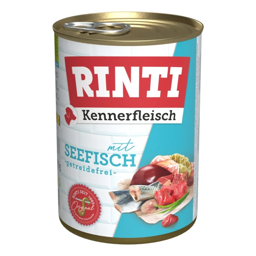RINTI Kennerfleisch Poisson de mer 12x400 g