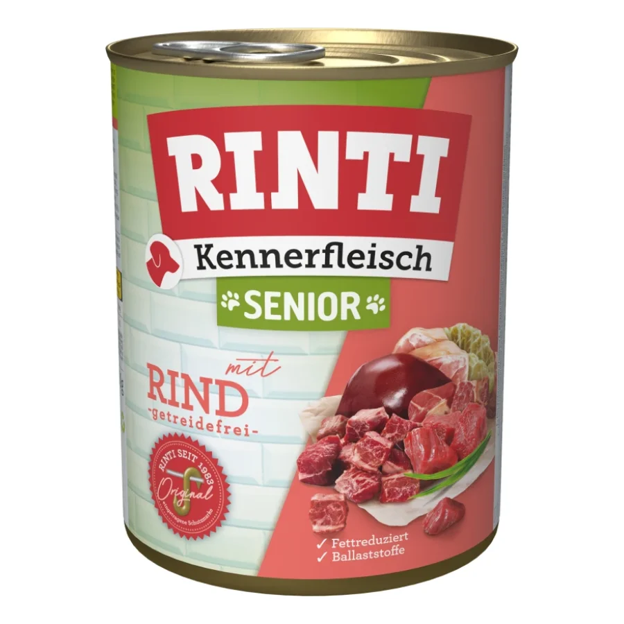 RINTI Kennerfleisch Senior Bœuf 36x800 g
