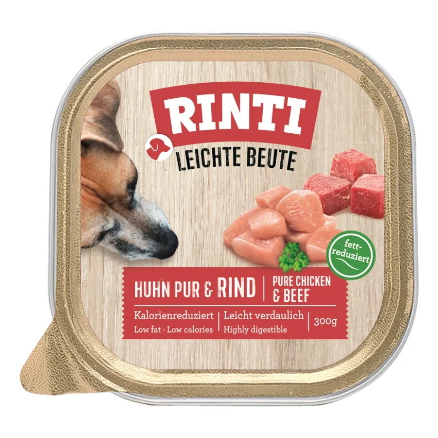 RINTI Proie légère 9 x 300 g Poulet au bœuf