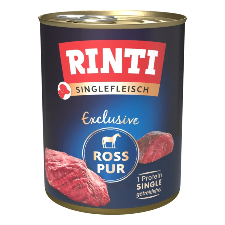 RINTI Single Viande Pur cheval 12x800 g