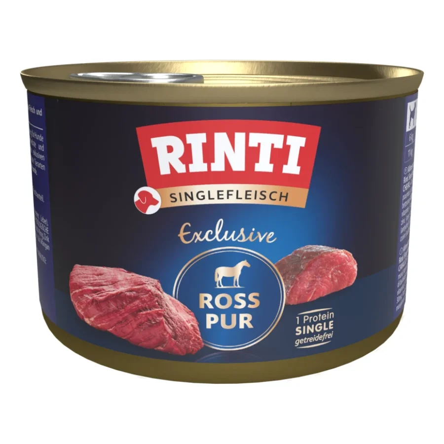 RINTI Singlefleisch 12 x 185 g Pur cheval 12x185 g