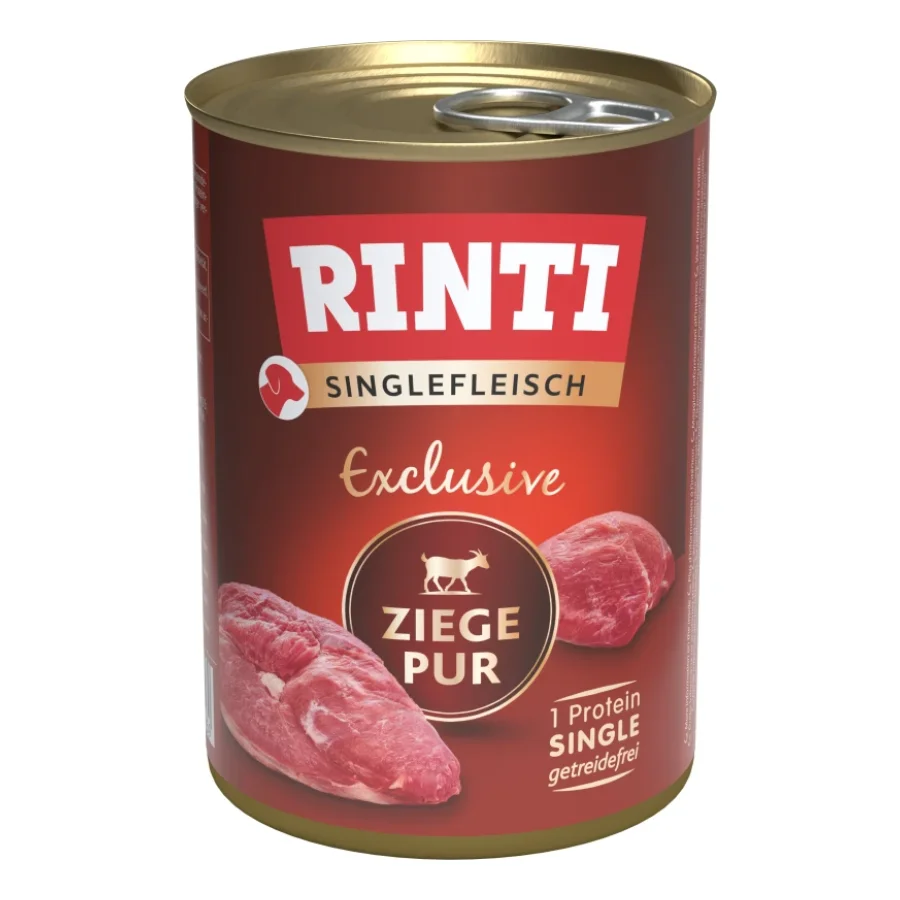 RINTI Viande Unique Exclusive Chèvre Pur 12x400 g