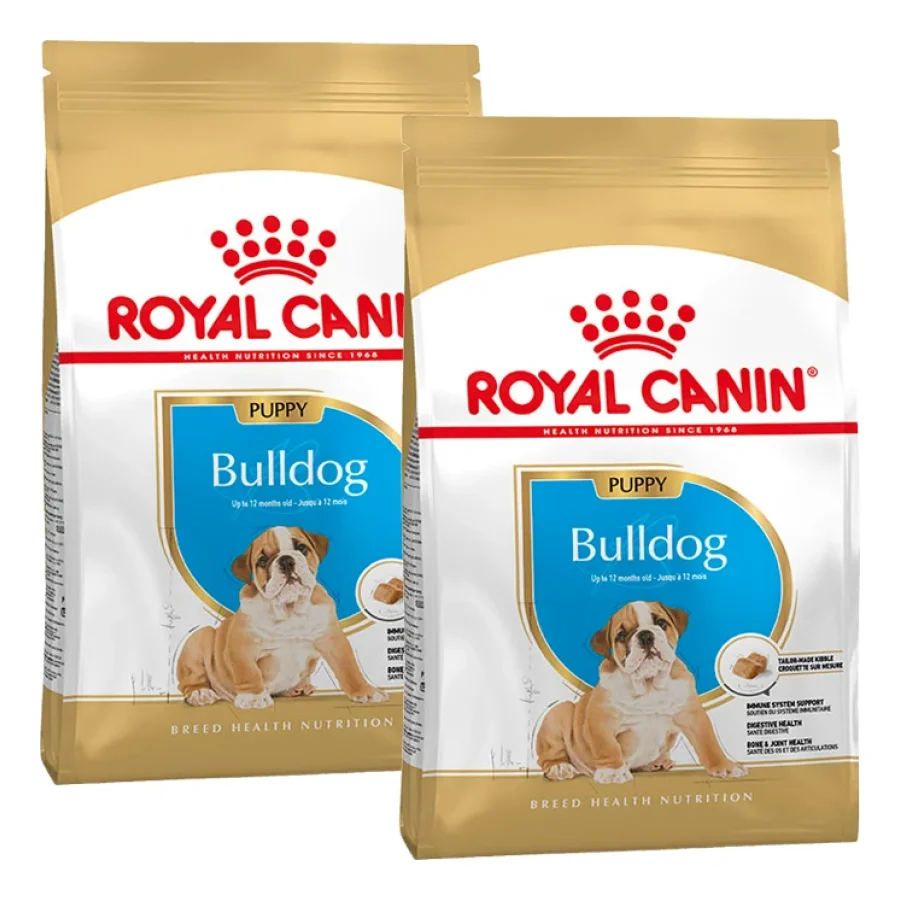 ROYAL CANIN Bulldog Chiot Croquettes Chien 2x12 kg