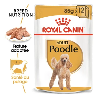 ROYAL CANIN Caniche Adulte en Sauce 12x85 g