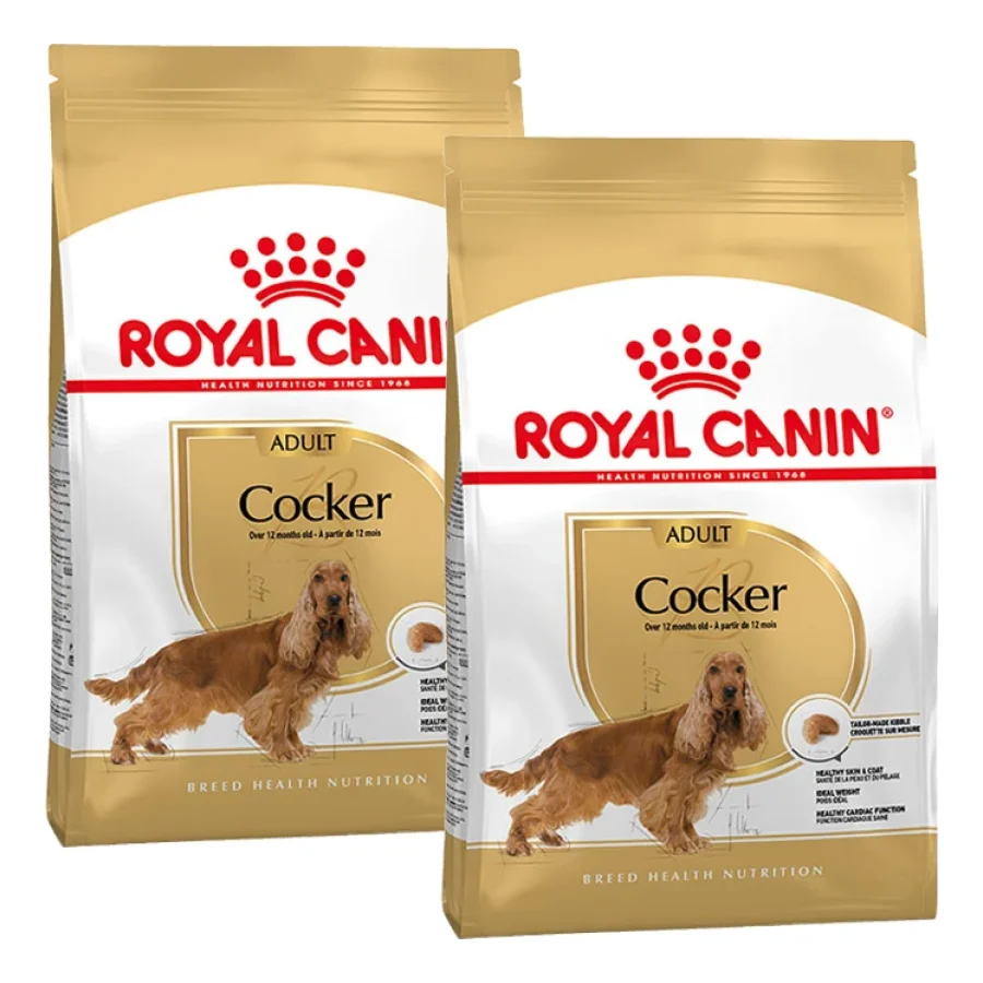 ROYAL CANIN Cocker Adulte Croquettes Chien 2x12 kg