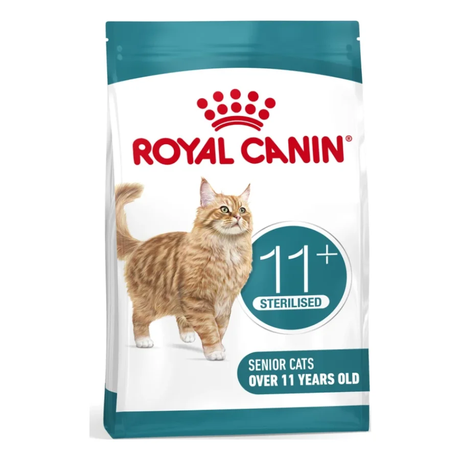 ROYAL CANIN Croquettes Chat, Senior, Stérilisé Vieillissant 11+ 2 kg