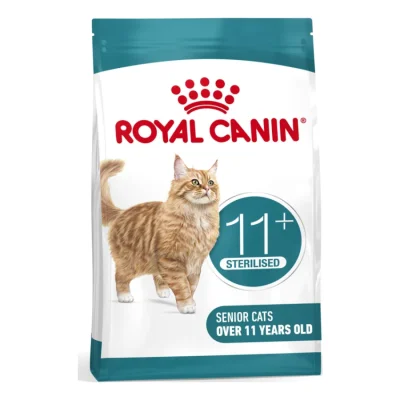 ROYAL CANIN Croquettes Chat, Senior, Stérilisé Vieillissant 11+ 400 g