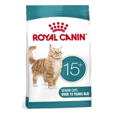 ROYAL CANIN Croquettes pour chat, Senior, Vieillissement 15+ 4 kg