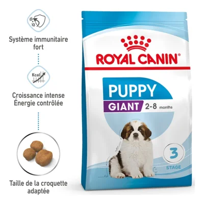 ROYAL CANIN Giant Chiot Croquettes Chien 15 kg