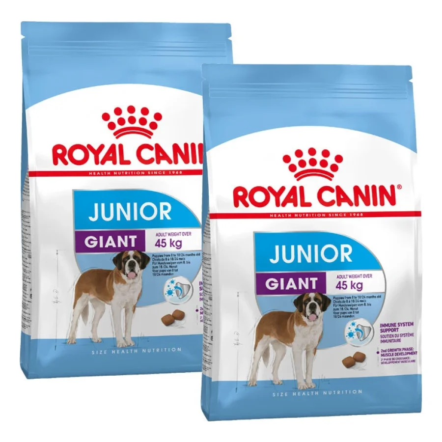 ROYAL CANIN Giant Junior Croquettes Chien 2x15 kg