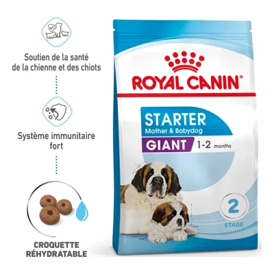 ROYAL CANIN Giant Starter Croquettes Chien 15 kg