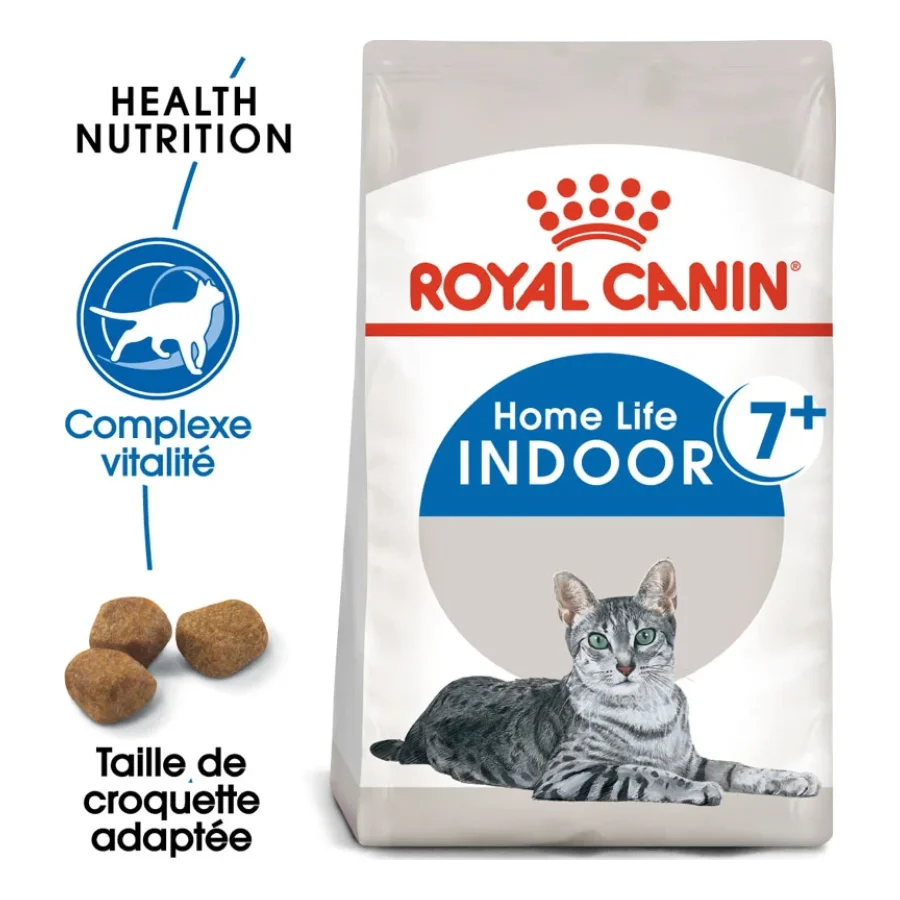 ROYAL CANIN Indoor 7+ Croquettes Chat 1,5 kg