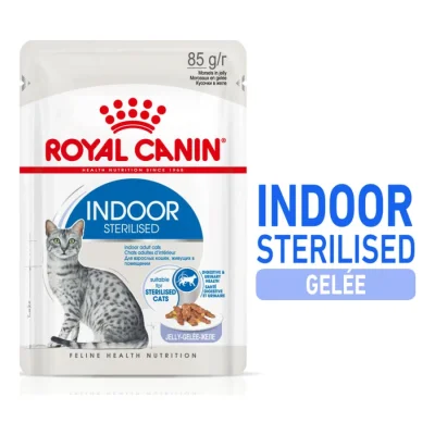 ROYAL CANIN Indoor Sterilised Adult en gelée 12x85 g