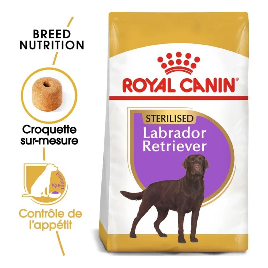 ROYAL CANIN Labrador Adulte Stérilisé Croquettes Chien 12 kg