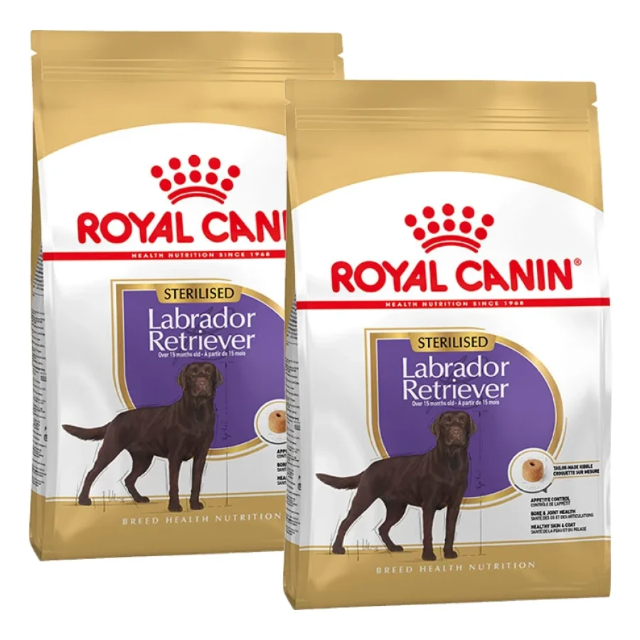 ROYAL CANIN Labrador Adulte Stérilisé Croquettes Chien 2x12 kg