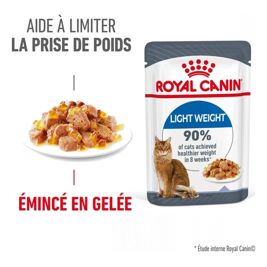 ROYAL CANIN Light Weight Care en gelée 12x85 g