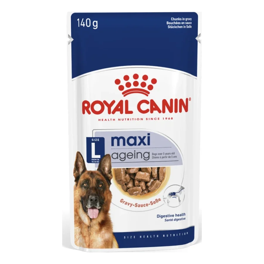 ROYAL CANIN Maxi Ageing 8+ en sauce 10 x 140 g