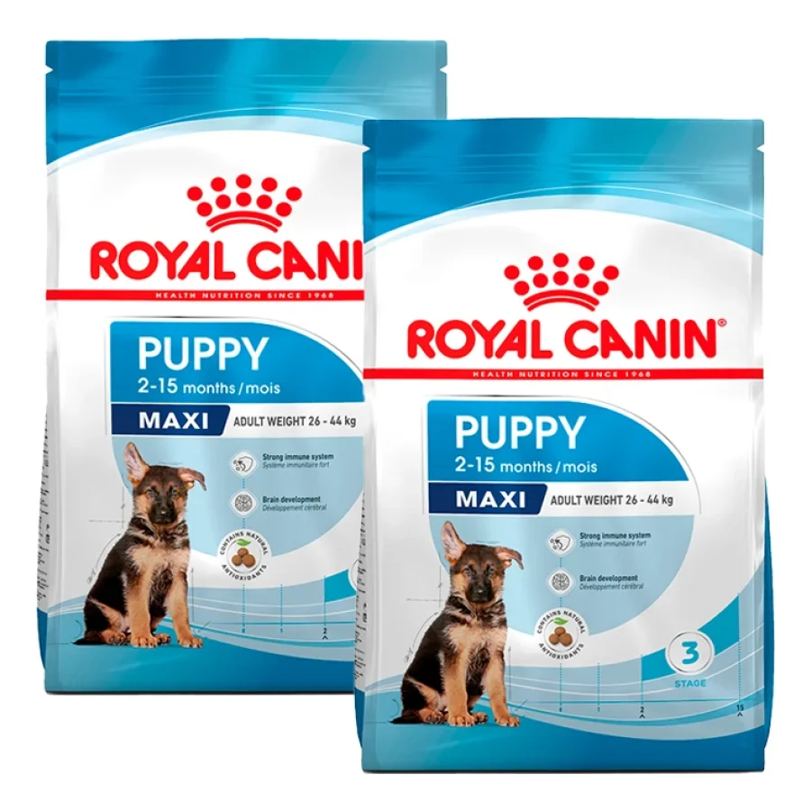 ROYAL CANIN Maxi Chiot Croquettes Chien 2x15 kg