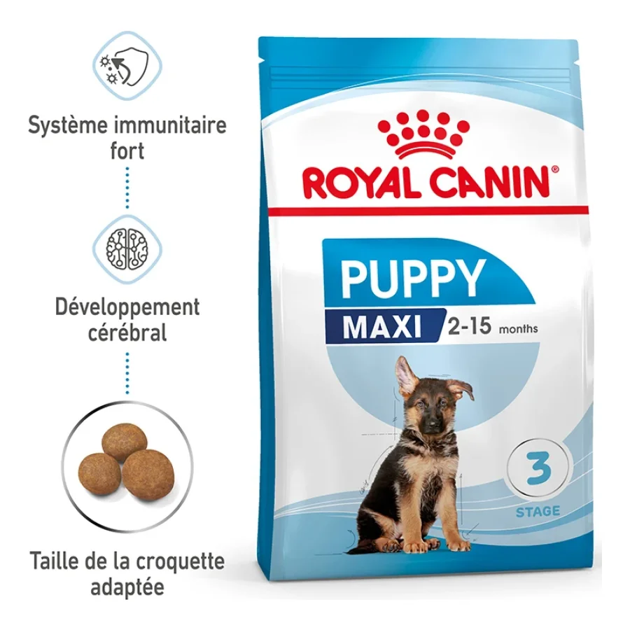ROYAL CANIN Maxi Chiot Croquettes Chien 4 kg
