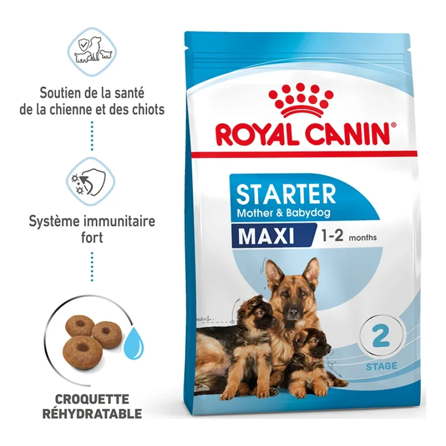 ROYAL CANIN Maxi Starter Croquettes Chien 15 kg
