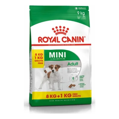 ROYAL CANIN Mini Adulte 8+1 kg gratuite