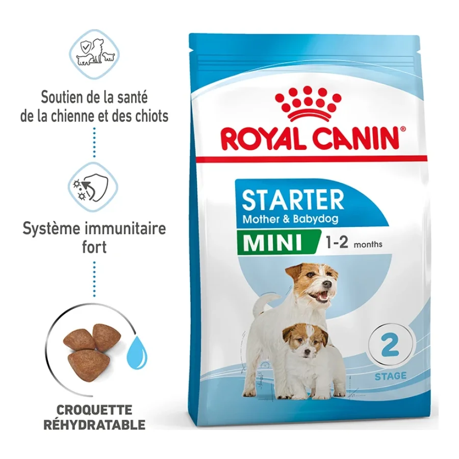 ROYAL CANIN Mini Starter Croquettes Chien 4 kg