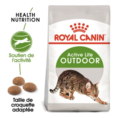 ROYAL CANIN Outdoor Croquettes Chat 10 kg