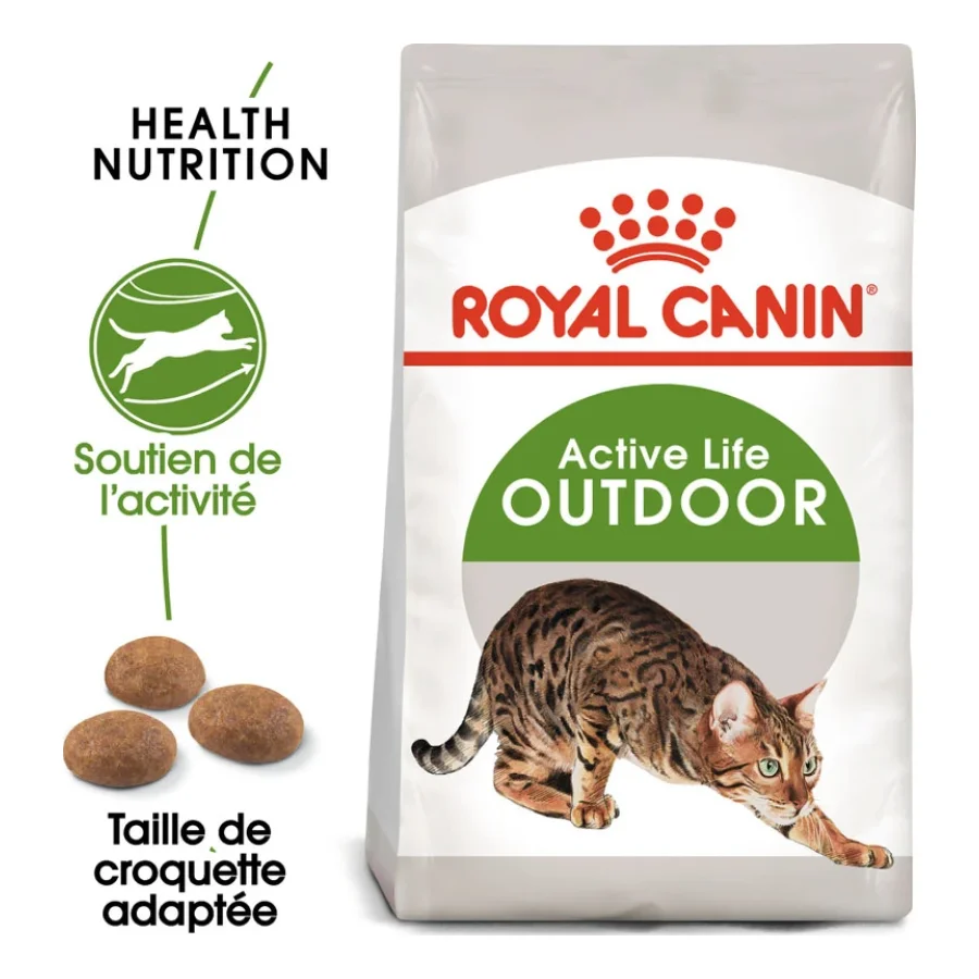 ROYAL CANIN Outdoor Croquettes Chat 400 g