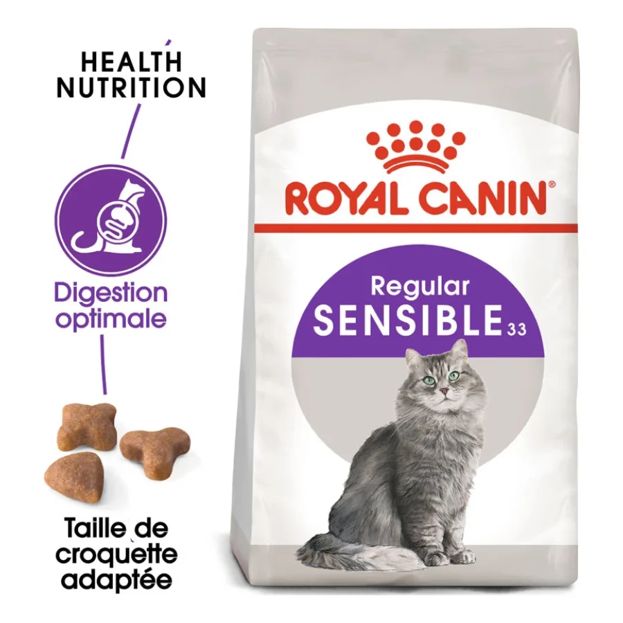 ROYAL CANIN Sensible 33 Croquettes Chat 2 kg