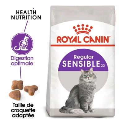 ROYAL CANIN Sensible 33 Croquettes Chat 4 kg
