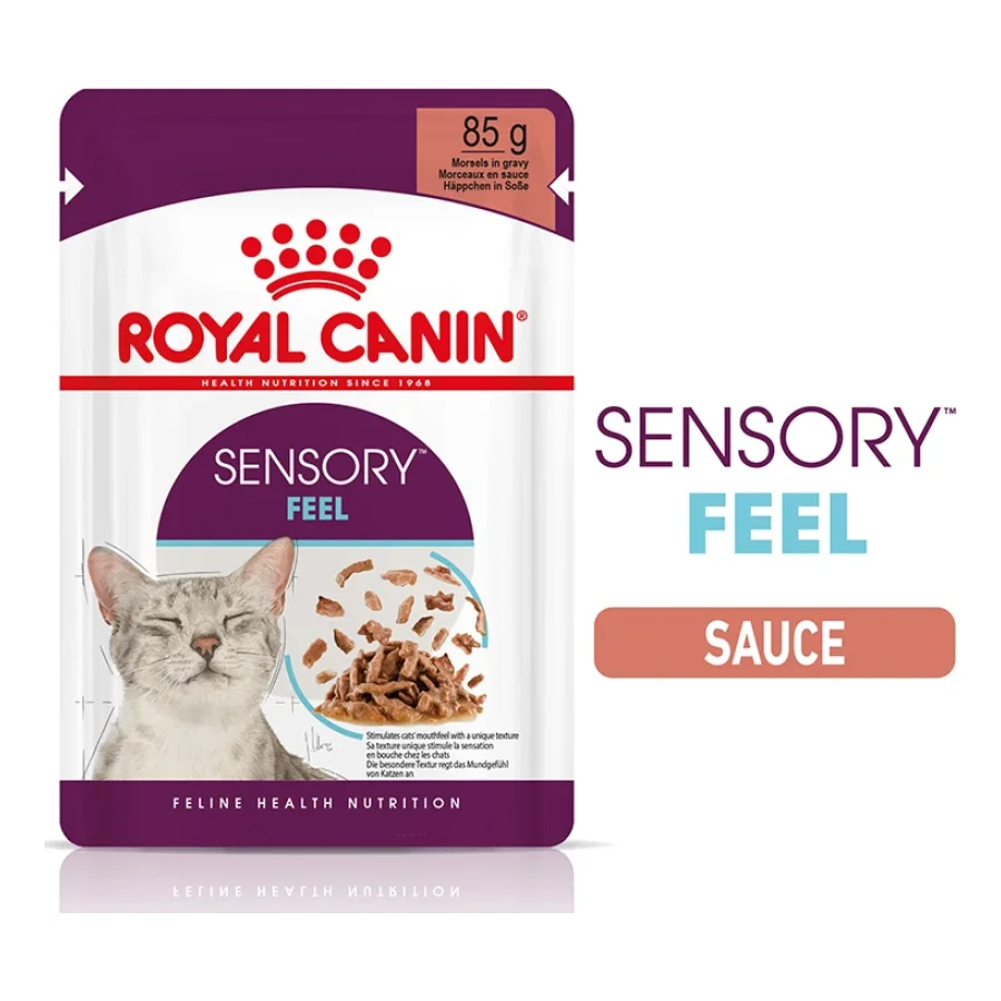ROYAL CANIN Sensory Feel en sauce pour chats exigeants 12x85 g