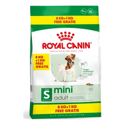 ROYAL CANIN SHN Mini Adult 8 kg + 1 kg gratuit