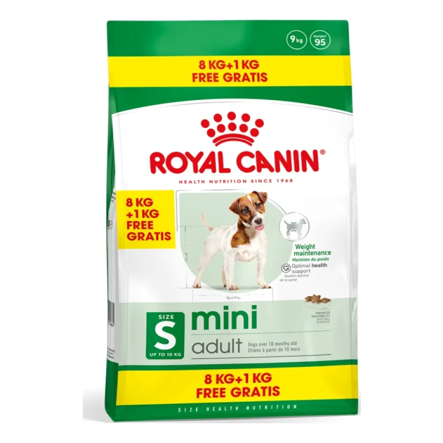 ROYAL CANIN SHN Mini Adult 8 kg + 1 kg gratuit