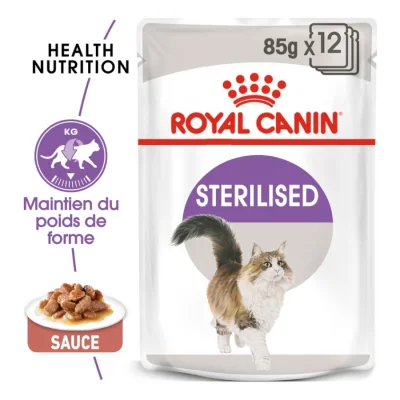 ROYAL CANIN Sterilised Adult en sauce 12x85 g
