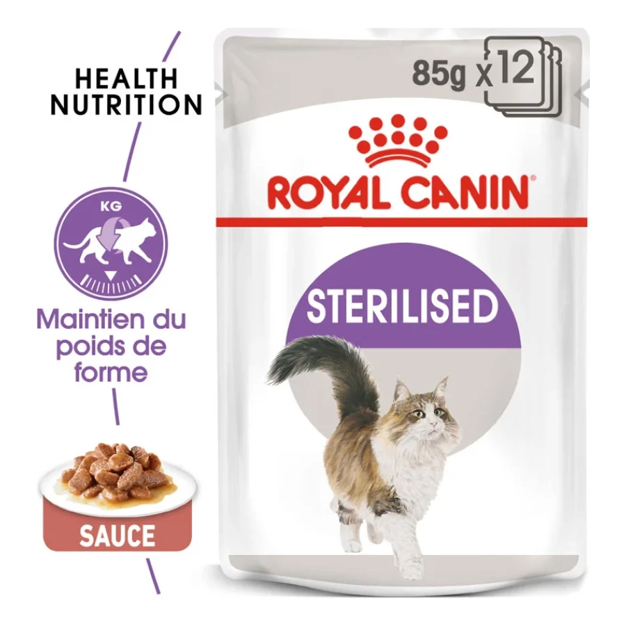 ROYAL CANIN Sterilised Adult en sauce 12x85 g