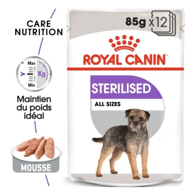ROYAL CANIN Sterilised Adult Mousse 12x85 g