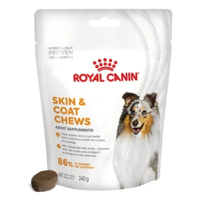 ROYAL CANIN Suppléments Peau & Pelage Adulte Friandises à mâcher 240 g
